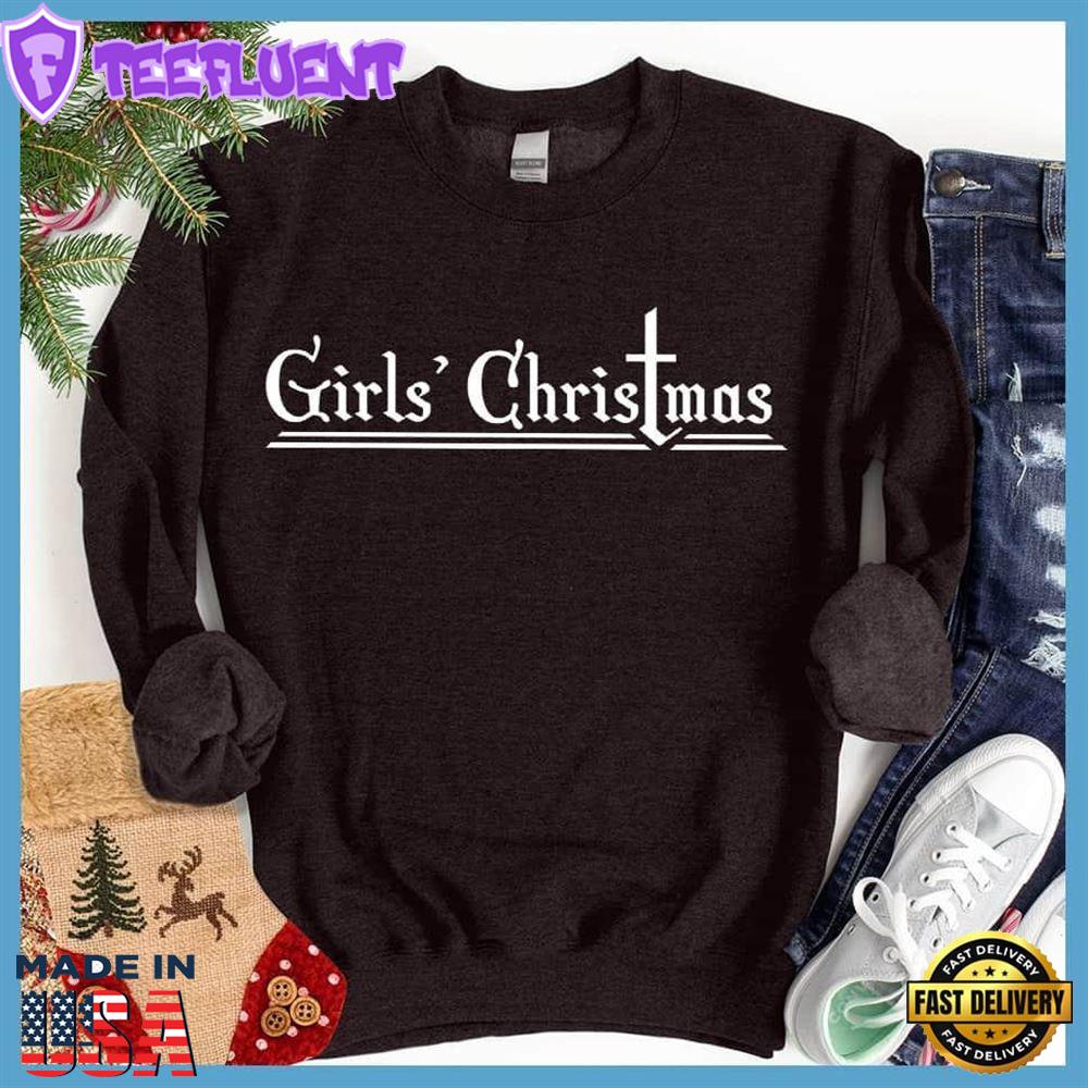 Girls’ Christmas Faith Sweatshirt