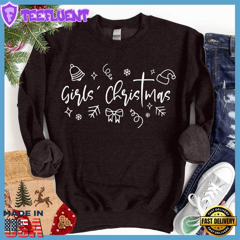 Girls’ Christmas Faith Version 2 Sweatshirt