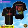 God Colorful Cross Custom Baseball Jersey