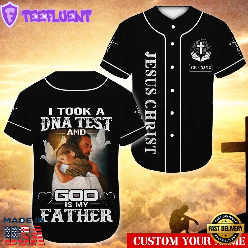 God Hug, Dove Baseball Jersey - God Is My Father Custom Baseball Jersey Shirt For Men Women
