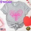 God Is Love Cross Heart Unisex T-Shirt