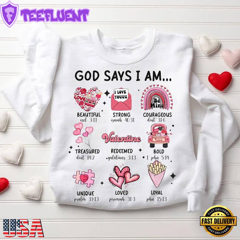God Say I Am Christian Sweatshirt