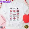 God Say I Am Christian Valentine Unisex T-Shirt