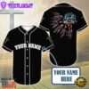 God Says You Are For Men and Women - American Flag Custom Baseball Jersey