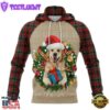 Golden Retriever Christmas Awesomechristmas Hoodie All Over Print