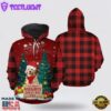 Golden Retriever Naughty All Over Print 3D Hoodie