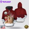 Golden Retriever Wonderful Time All Over Print 3D Hoodie