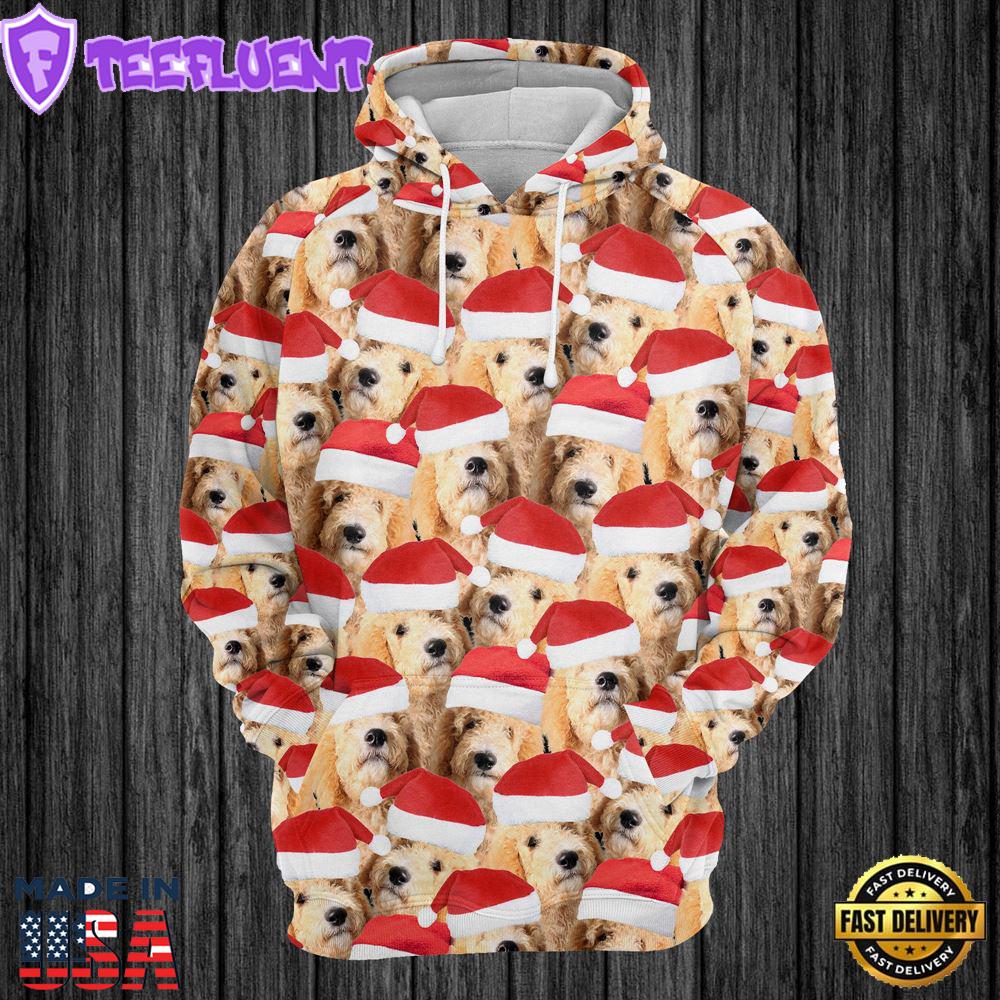 Goldendoodle Christmas Groupchristmas Hoodie All Over Print