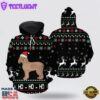Goldendoodle Hohoho All Over Print 3D Hoodie