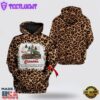 Grandma Leopard Seamless Truck Christmas All Over Print 3D Hoodie