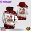 Grandma Snowman Christmas 1 All Over Print 3D Hoodie
