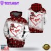 Grandma Snowman Christmas All Over Print 3D Hoodie