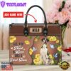 Great Dane Dog All You Need Is Love And A Leather Handbag