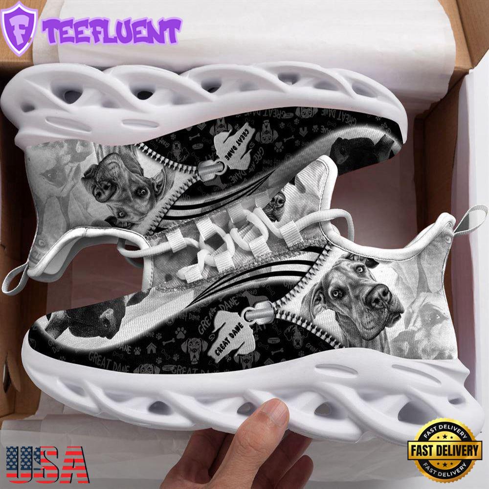 Great Dane Max Soul Shoes For Men Women Dog Shoes Running