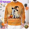 Great Pyrenees Dog In Spooky Autumn Halloween 3D Shirt