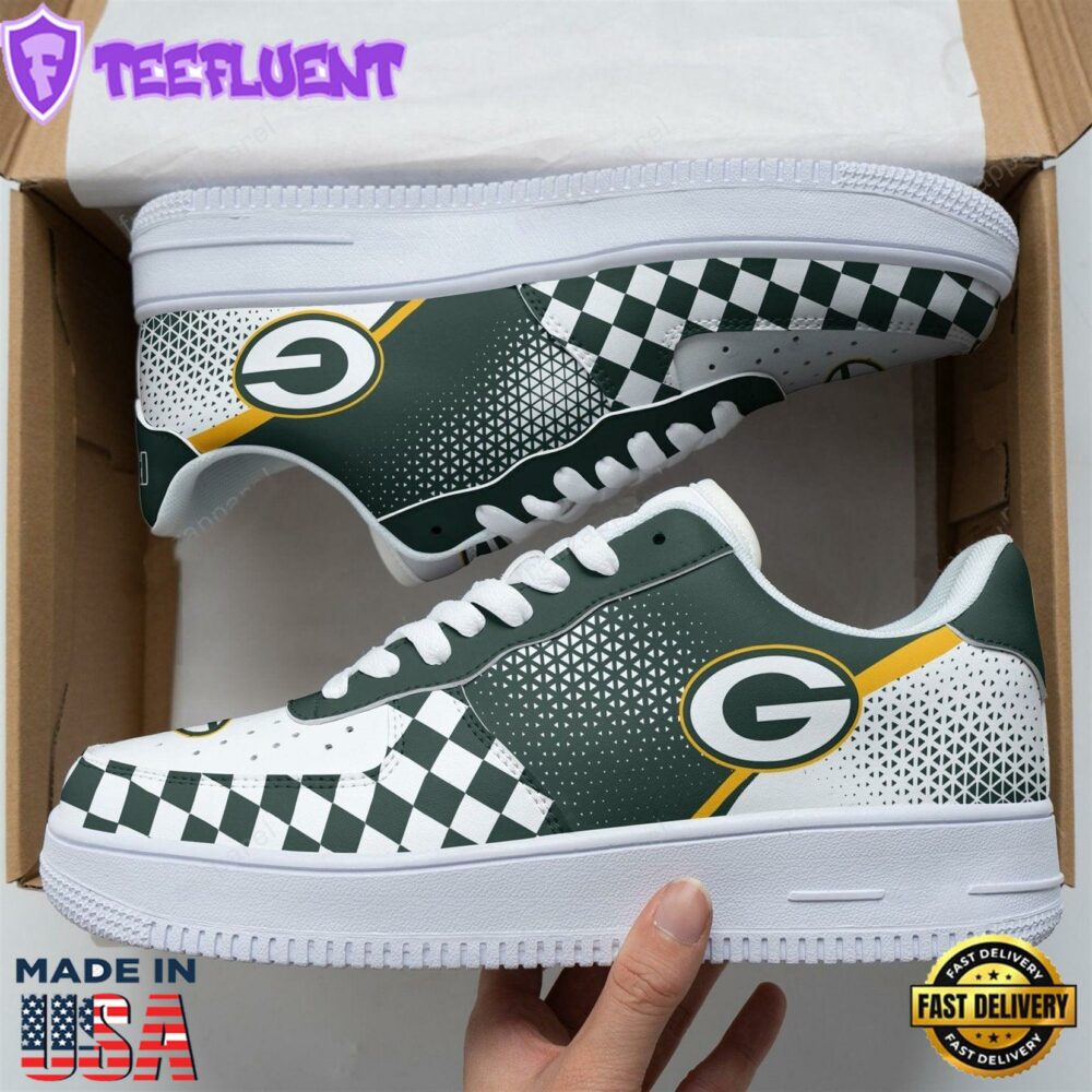Green Bay Packers Football Air Force 1 Shoes 204RB-NAF