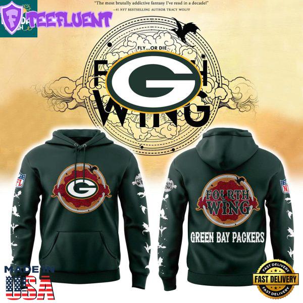 Green Bay Packers Fourth Wing Night Of Dragon Celebration 2025 Hoodie