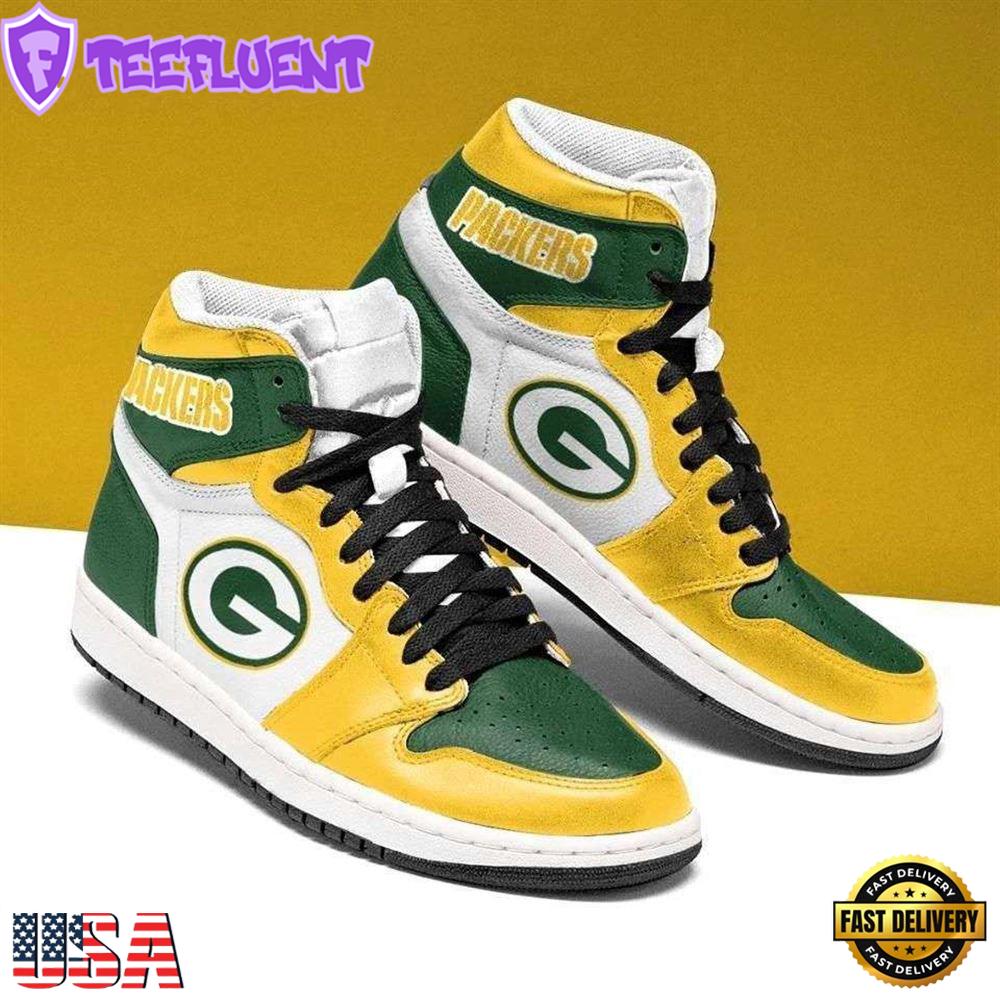 Green Bay Packers NFL JD1 Boot Sneakers Shoes