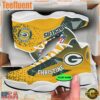 Green Bay Packers NFL Personalized Jordan 13 Shoes
