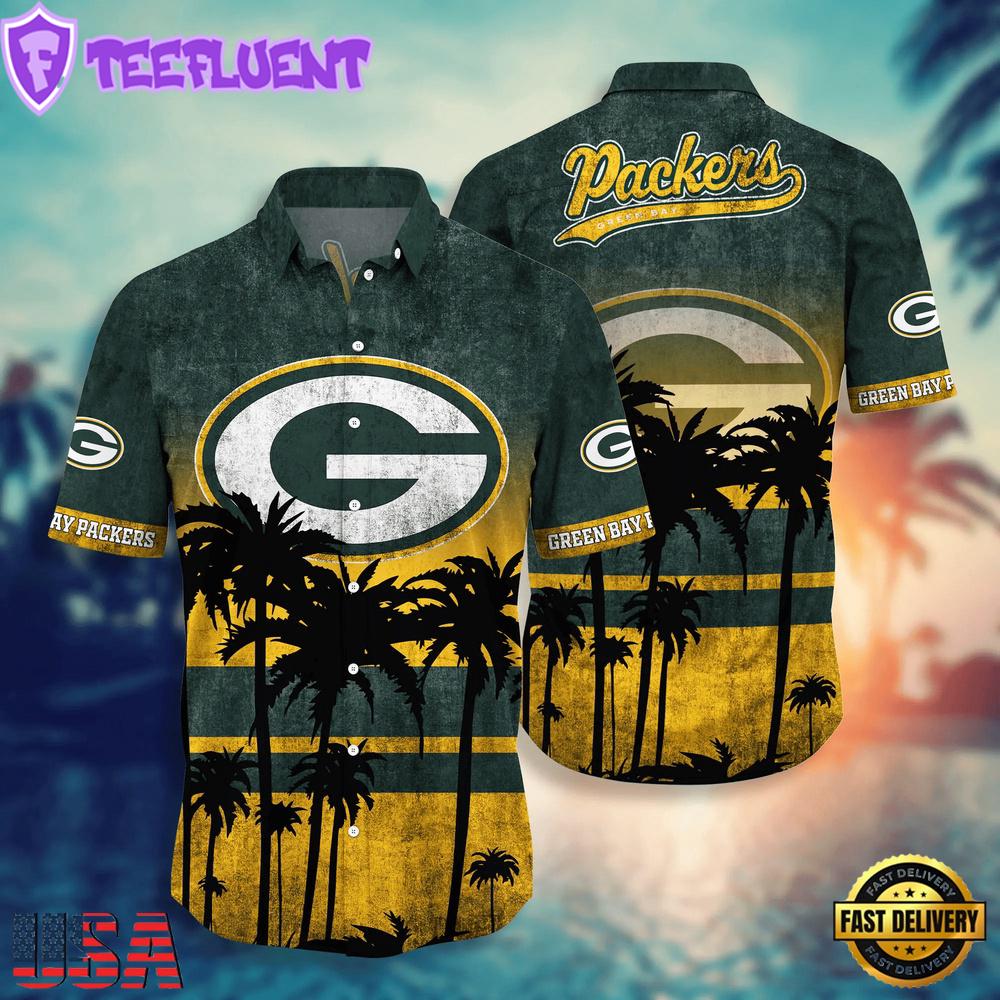 Green Bay Packers NFL Team Hawaiian Shirt