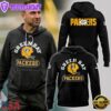 Green Bay Pakers Logo Team 2024 Black Hoodie