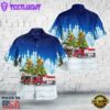 Green Cove Springs, Florida, Clay County Fire Rescue Christmas Hawaiian Shirt