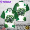 Green Excavator St. Patrick's Day Hawaiian Shirt