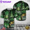 Green Fire Trucks Patrick's Day Baseball Jersey