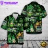 Green Fire Trucks Patrick's Day Hawaiian Shirt