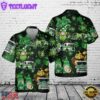 Green Fire Trucks Patrick's Day Pocket Hawaiian Shirt