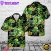 Green Fire Trucks Patrick's Day Summer Hawaiian Shirt