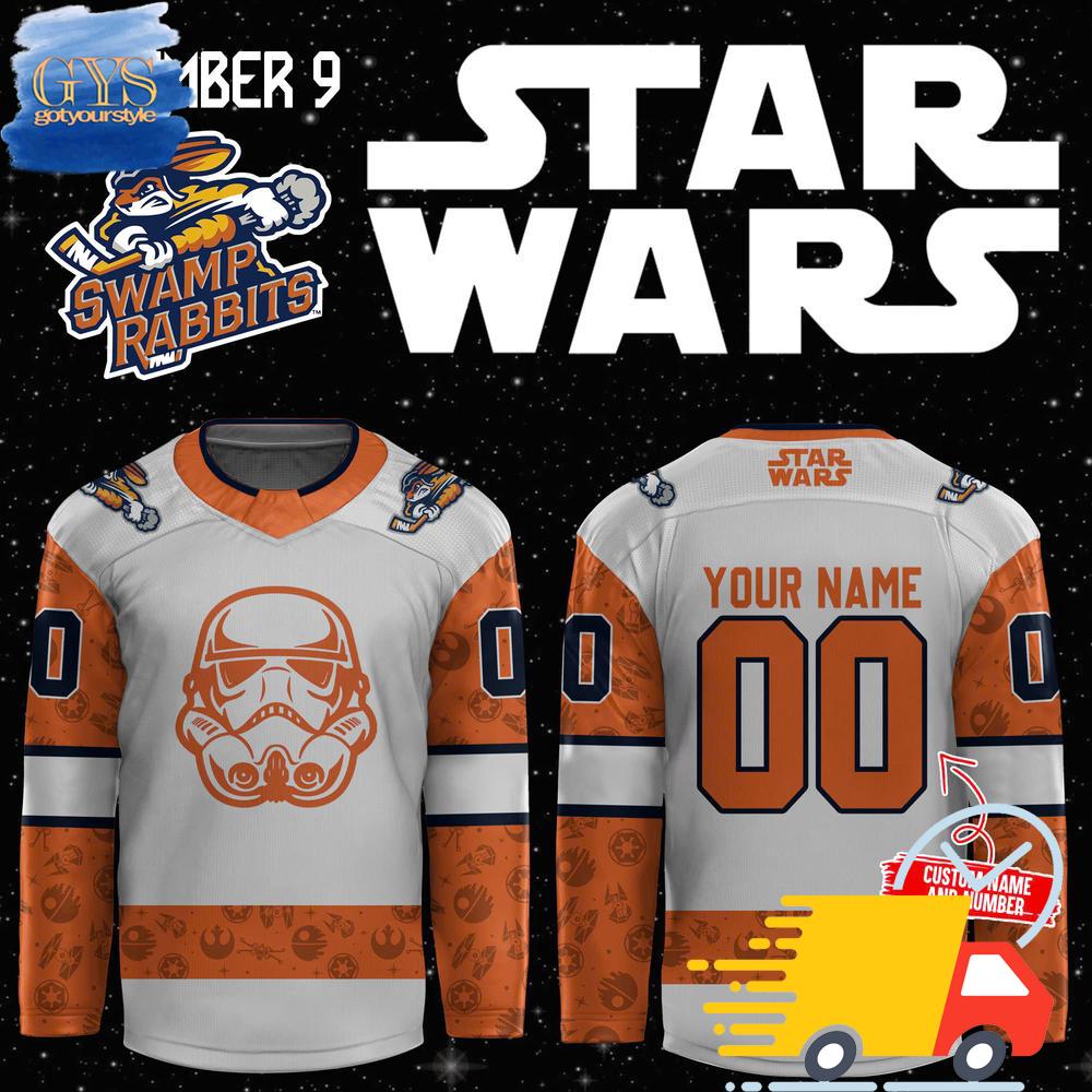 Greenville Swamp Rabbits x Star Wars Night 2024 Limited Edition Jersey