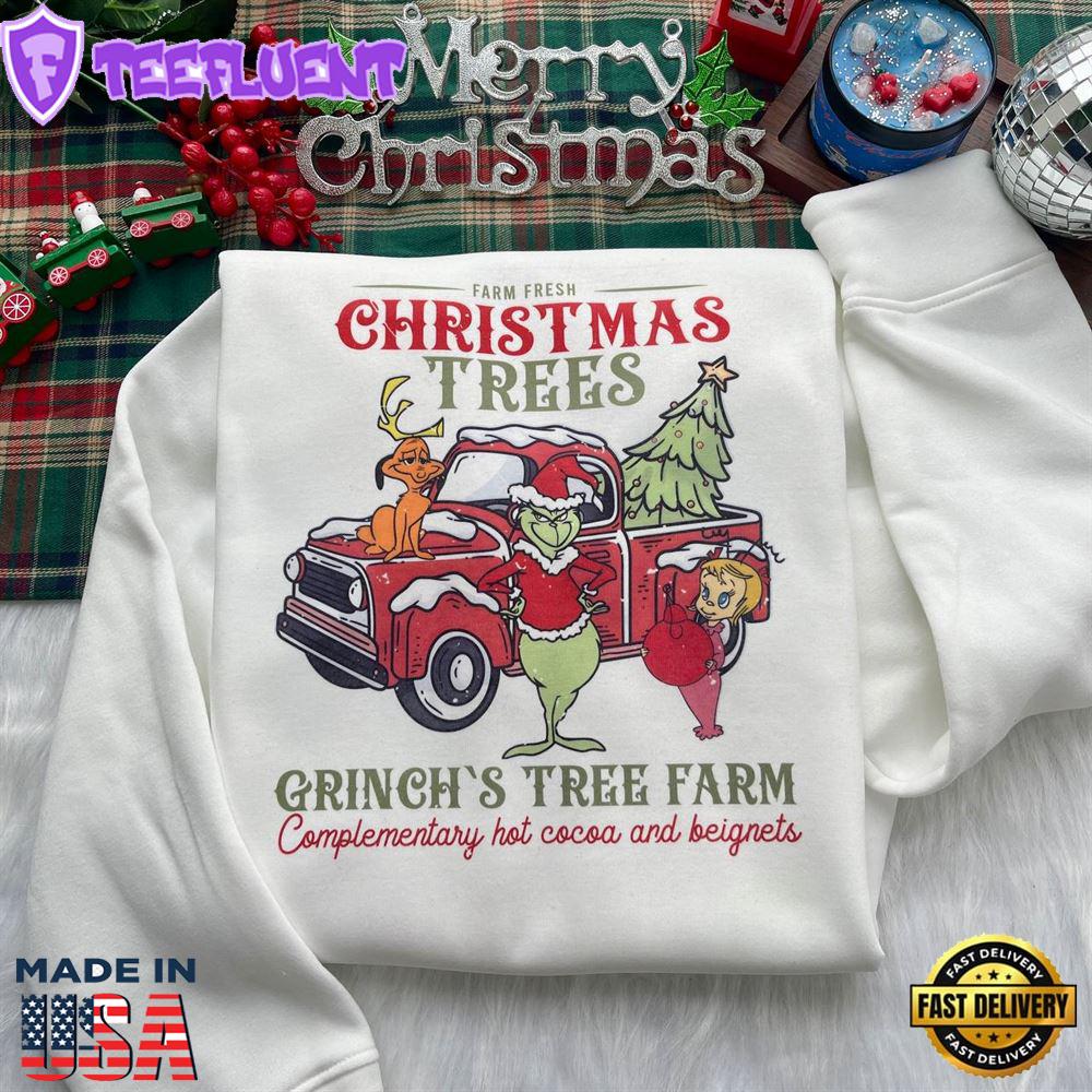 Grinch Christmas Tree Farm Sweatshirt