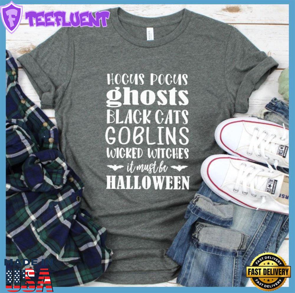 Halloween Words T-Shirt