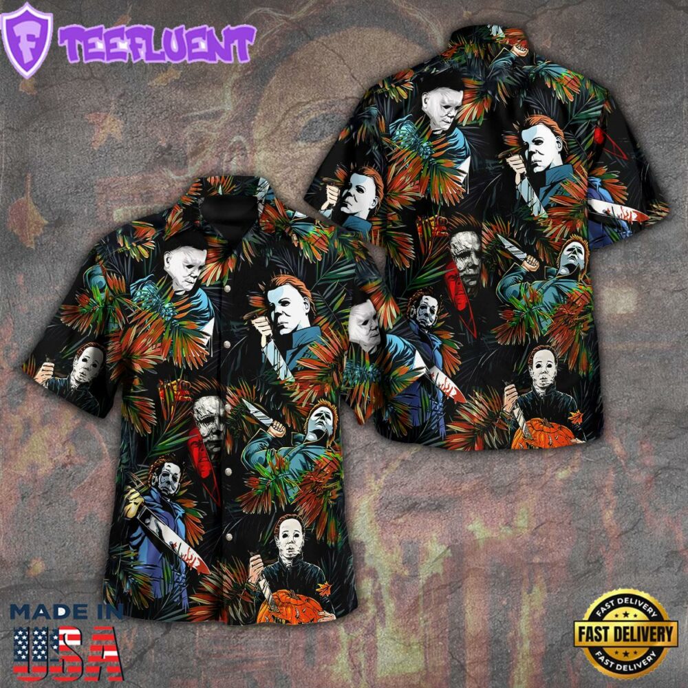 Halloween x Michael Myers 3D Gift Summer Hawaiian Shirt