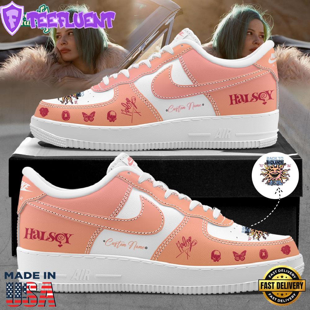 Halsey Back to Badlands Tour 2026 Signature Custom Air Force 1 Sneakers Shoes