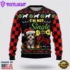 Happy Havanese Dog Ugly Christmas Sweater For Men And Women