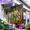 Happy Saint Patrick's Day Irish House And Garden Flag