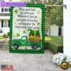 Happy St. Patrick Day Irish Blessing May Good Luck Be With You House And Garden Flag
