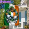 Happy St. Patrick's Day Claddagh Symbol Irish House And Garden Flag