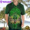 Happy St. Patrick'S Day Cool Skull And Beer Hawaii Shirt