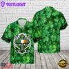 Happy St Patrick's Day Irish Celtic Cross Ireland Flag Shamrock Hawaiian Shirt