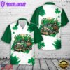 Happy St. Patrick's Day Shamrock Farm Truck Hawaiian Shirt