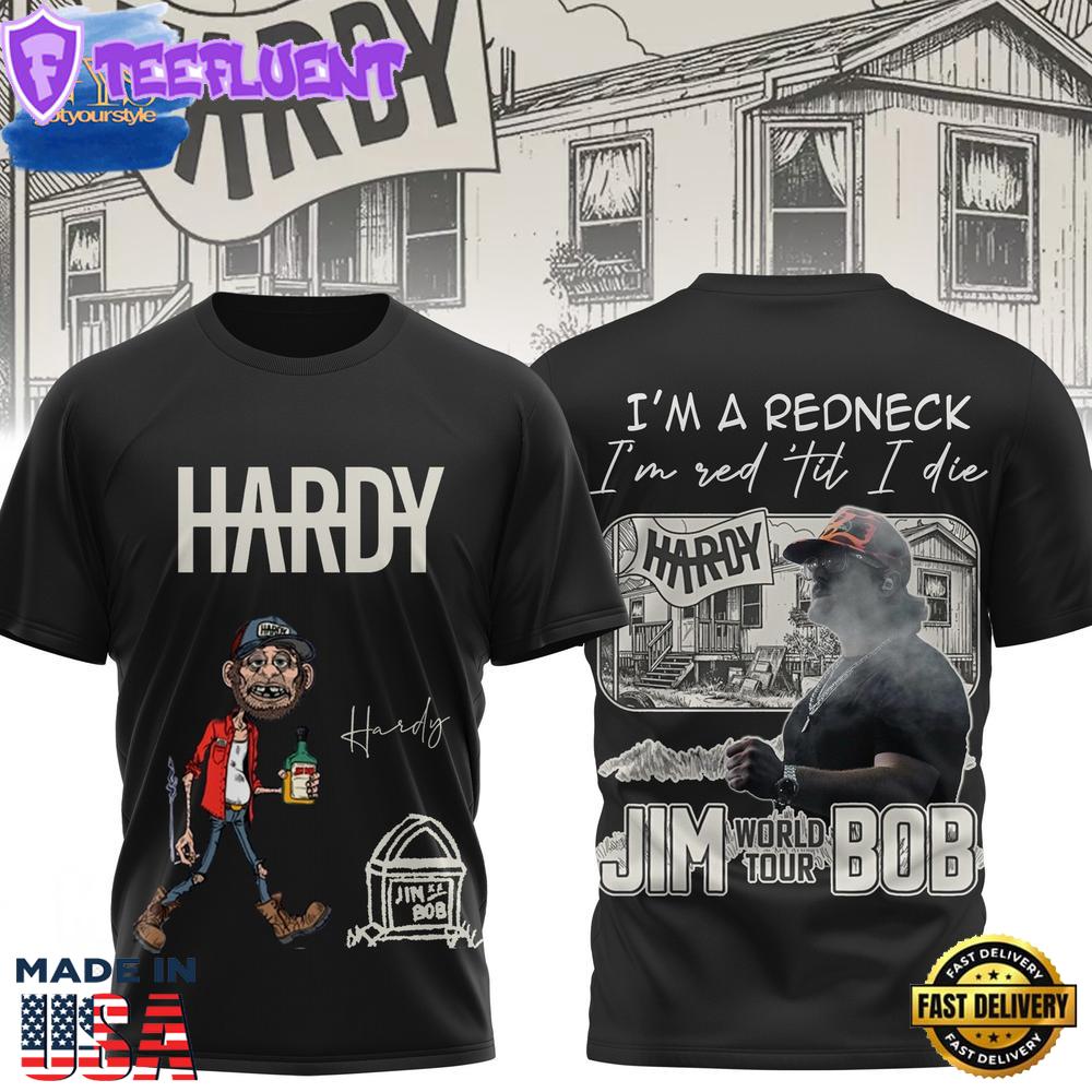 Hardy Jim Bob World Tour Limited Edition T-Shirt