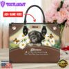 Havanese Dog Are Not Our Whole Life But They Make Our Lives Whole Leather Handbag