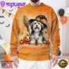 Havanese Dog In Spooky Autumn Halloween 3D Shirt