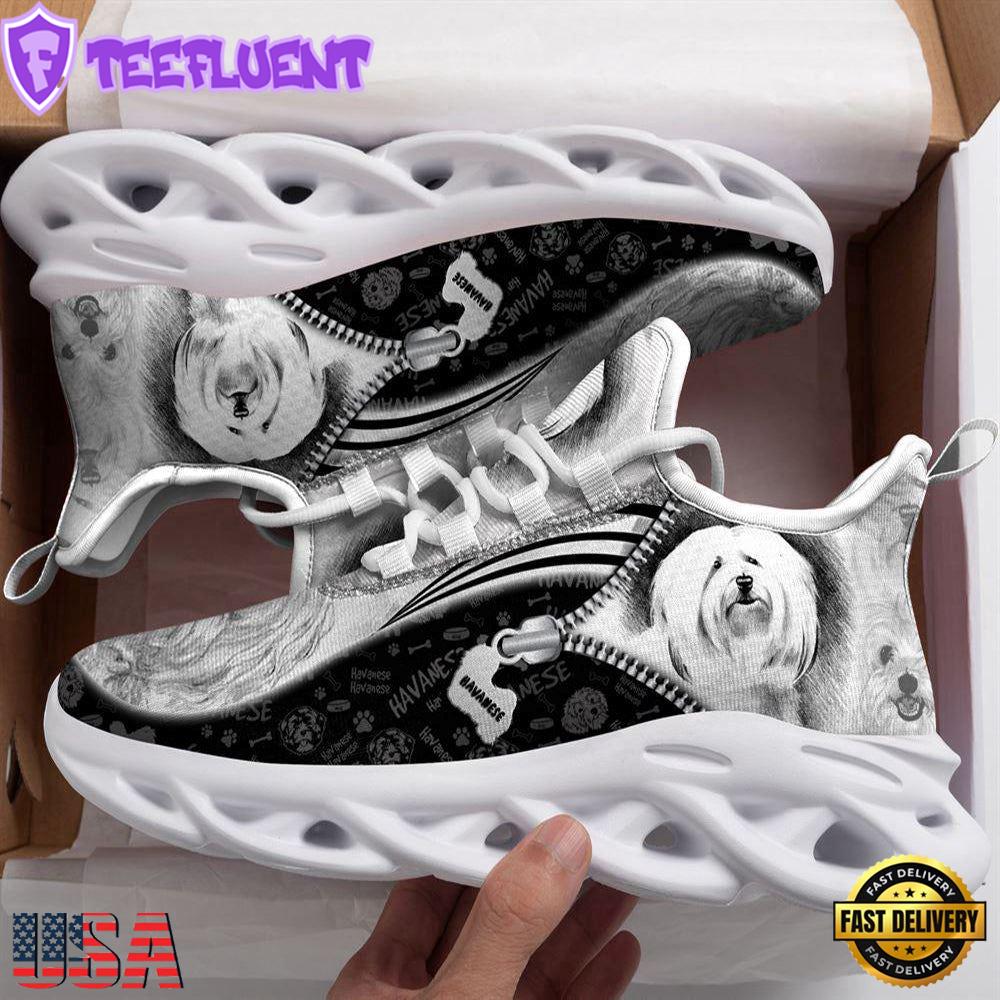 Havanese Max Soul Shoes For Men Women Dog Shoes Running
