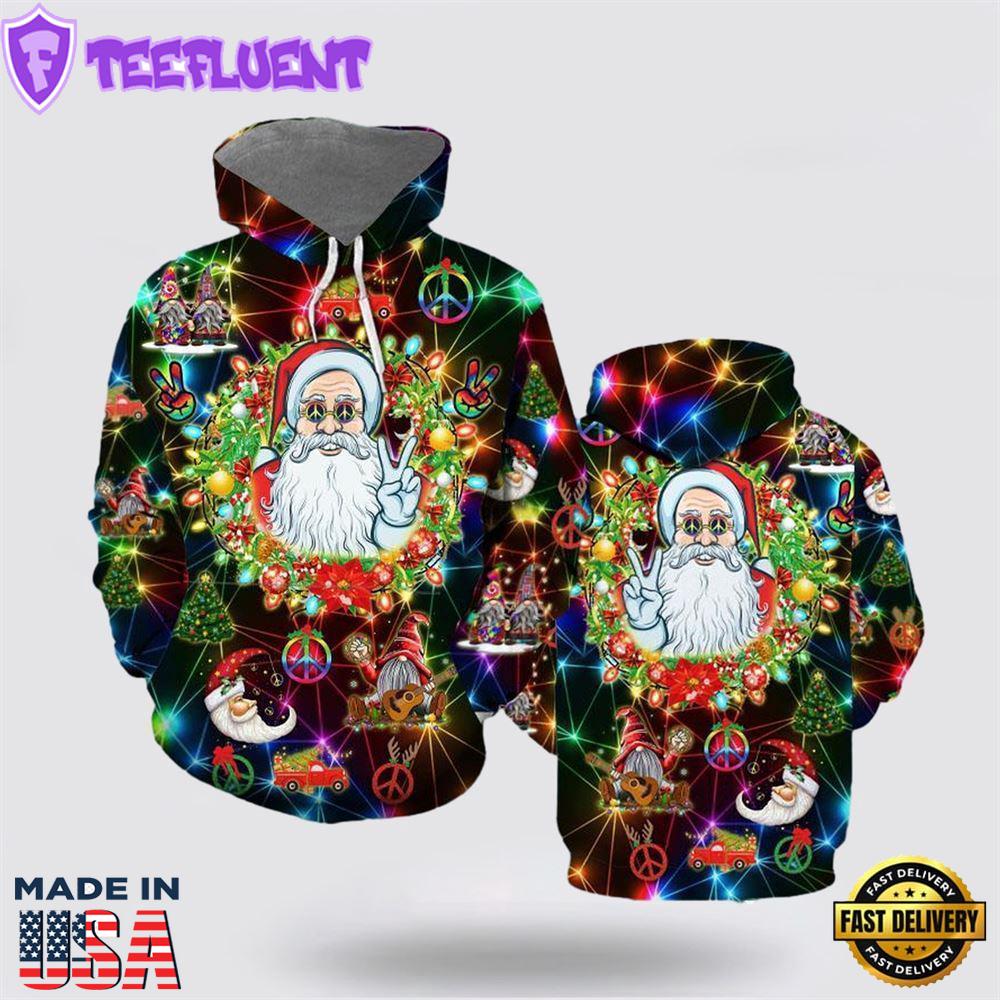 Have A Groovy Christmas All Over Print 3D Hoodie