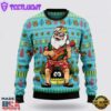Hawaiian Christmas Santa Claus Ugly Christmas Sweater For Men And Women