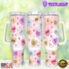 Heart Valentines Stainless Steel Tumbler 40Oz With Handle